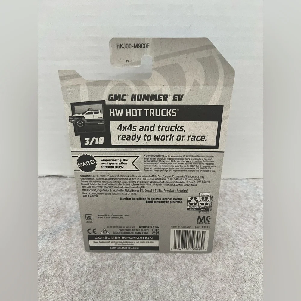 Hot Wheels GMC Hummer EV